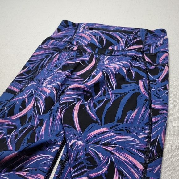 Sweaty Betty 7/8 length Neon Palm Leggings - Picture 9 of 12